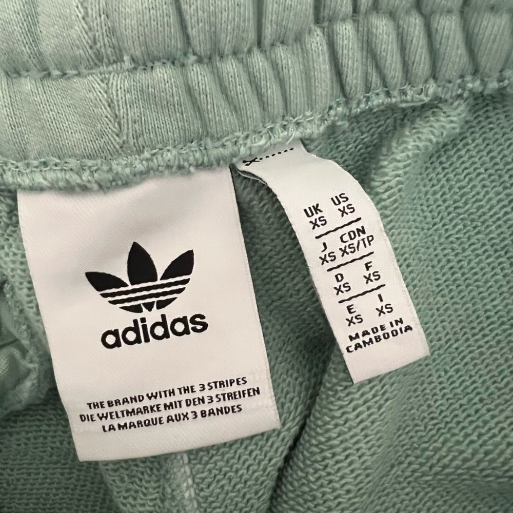 Men’s Adidas Premium Seafoam Green Joggers Size XS - Picture 7 of 9